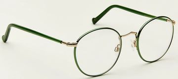 MOSCOT ZEV EMERALD/GOLD 52-21-150